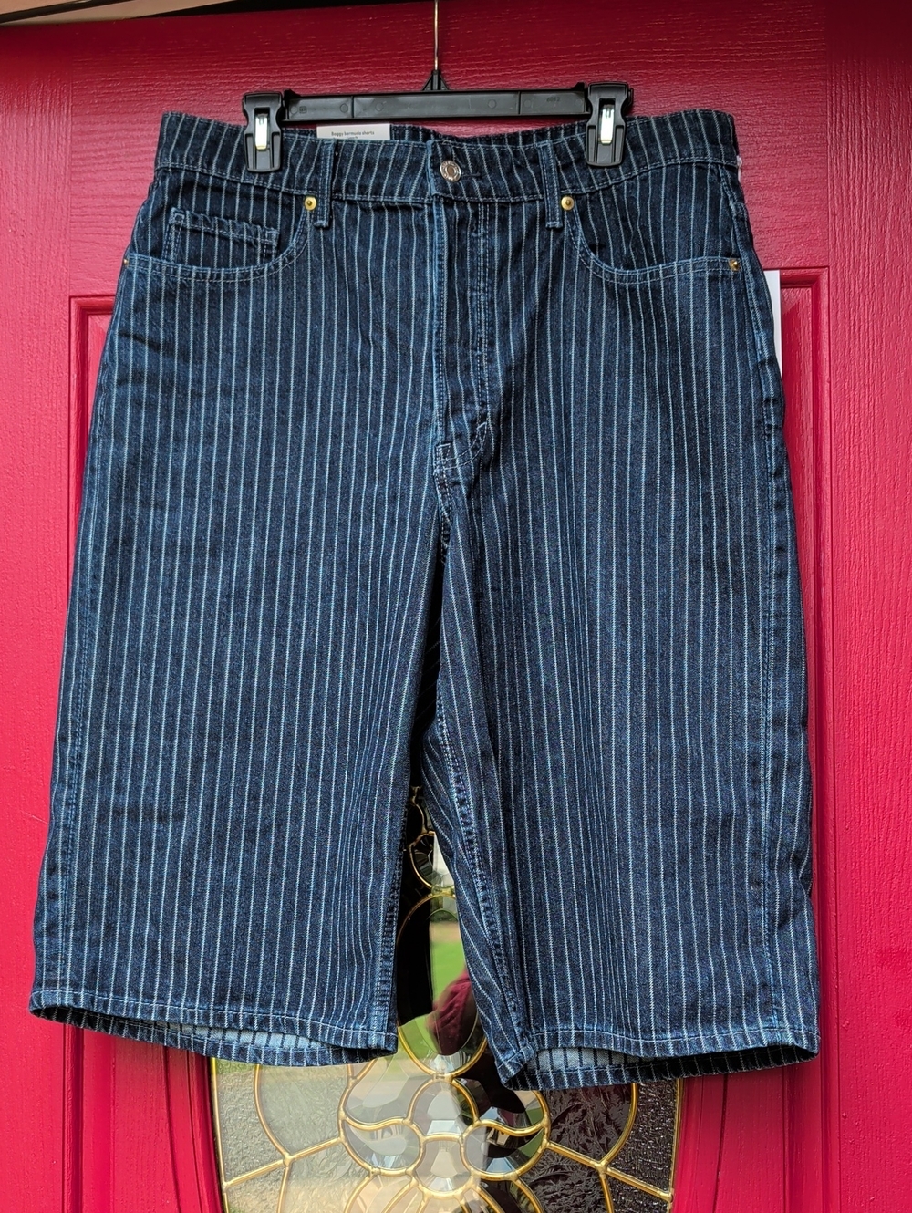 NWT - H&M Pinstripe Bermuda Shorts